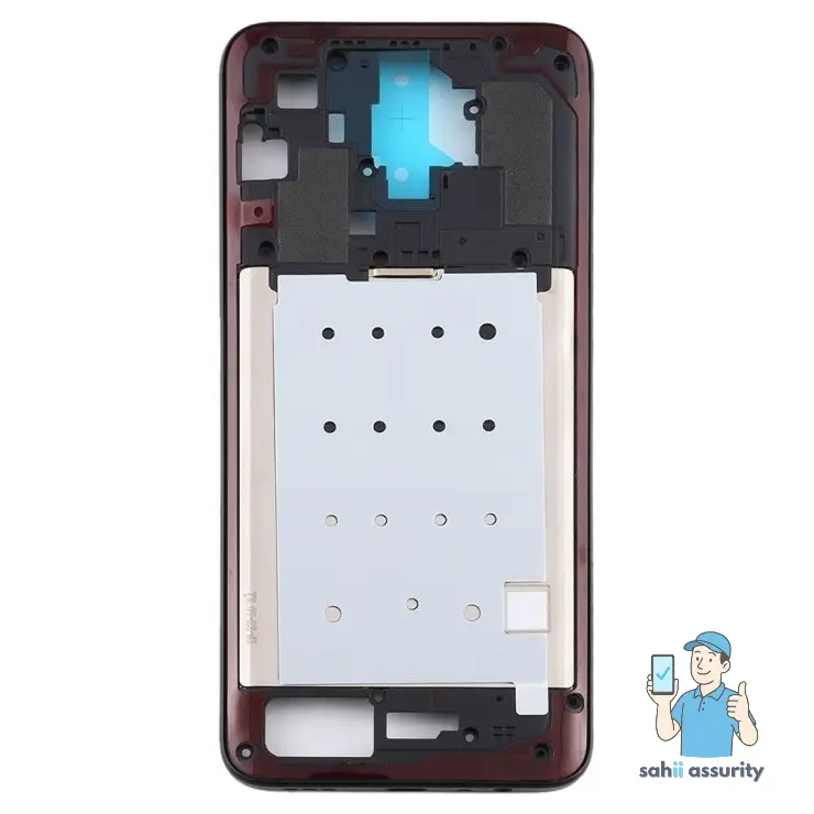 Middle Frame Ring Only for Oppo A9 2020 Black thumbnail